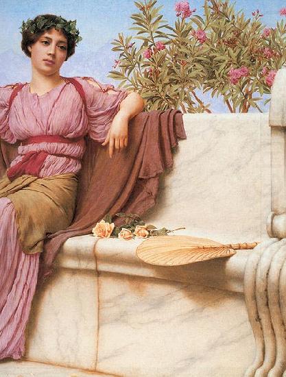 John William Godward Tranquillity china oil painting image